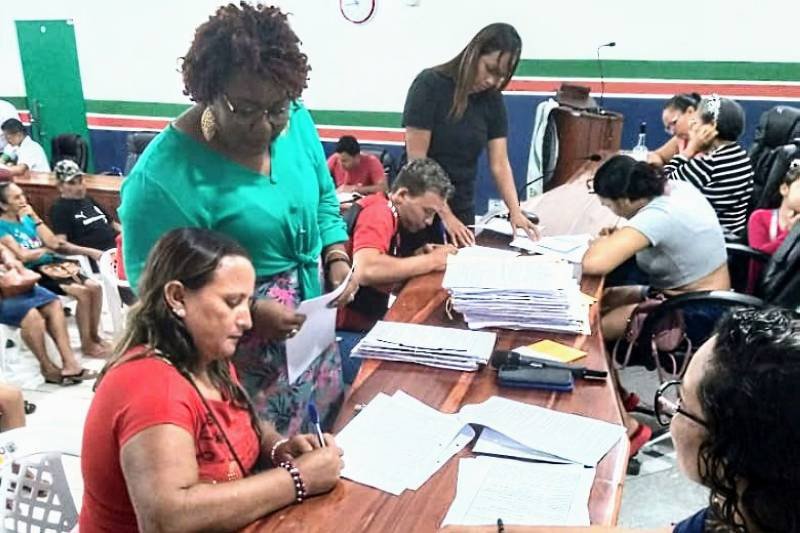 Assinatura dos contratos de concessão de crédito no Marajó, via Banco da Amazônia