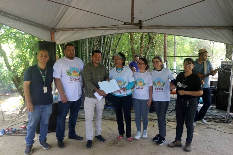 Entrega dos CAR pelo Supervisor Regional de Marabá, Fernando Araújo