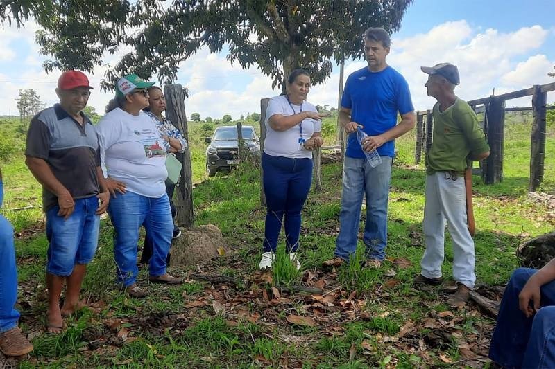 Agricultores de Jacundá que serão beneficiados com as terras.